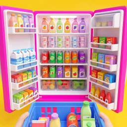 Biểu tượng Fill Up Fridge Organizing ASMR